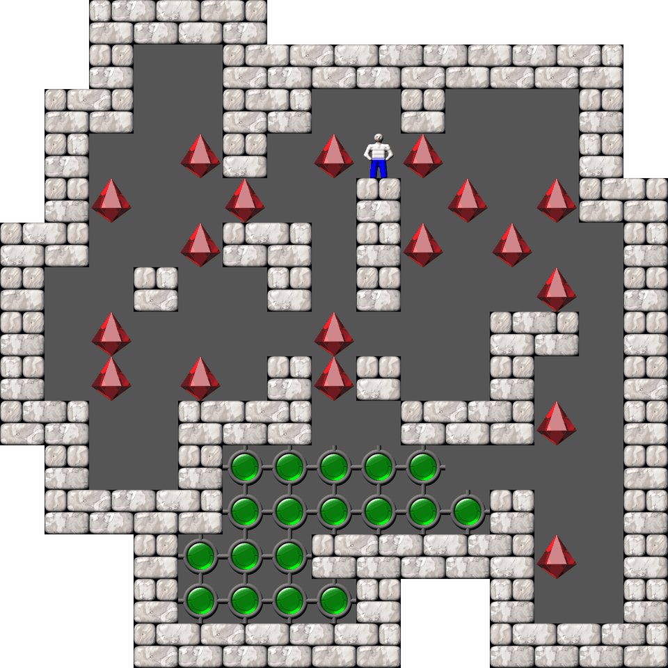 Sokoban Kurt Nittel 1 level 25